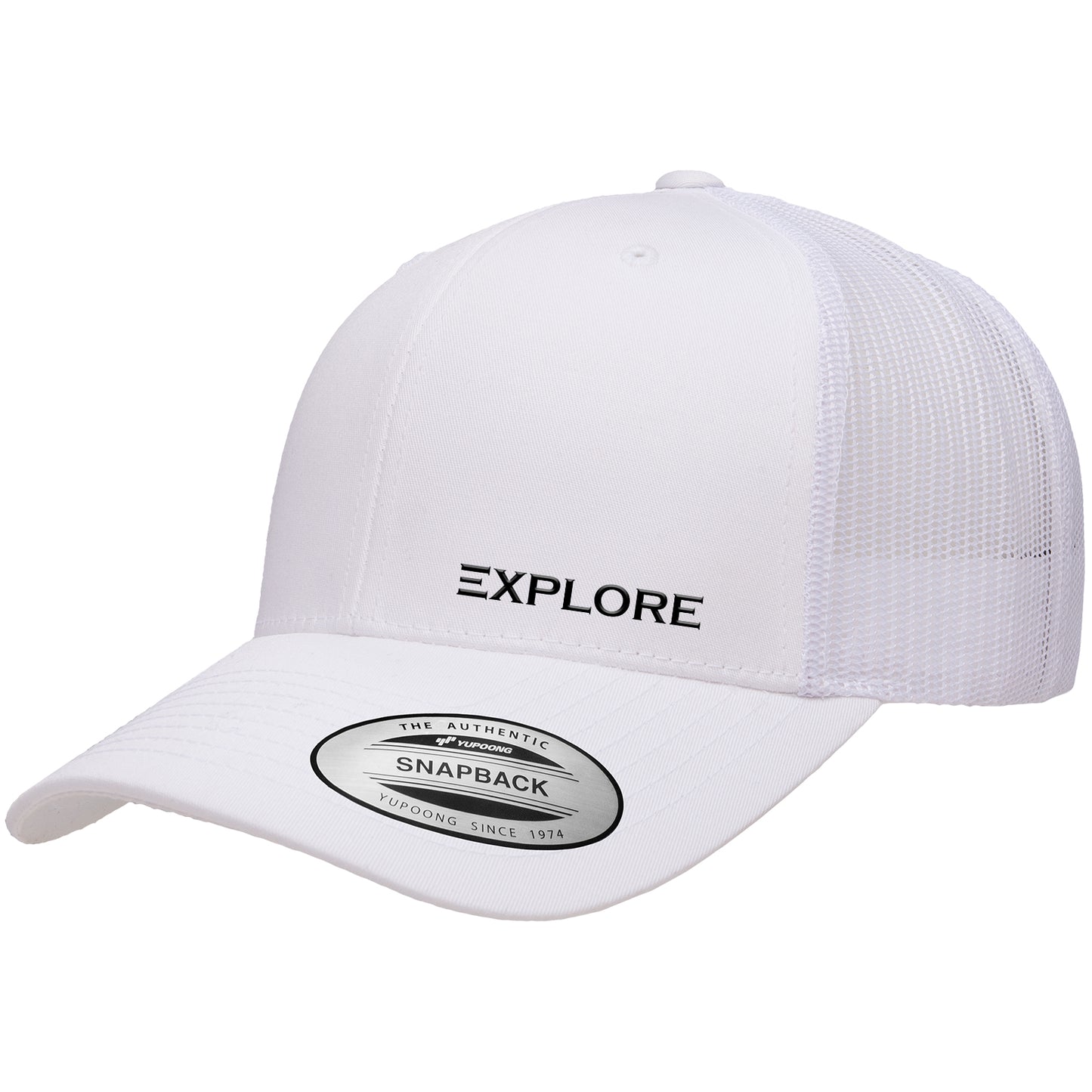 Casquette Trucker Explore (Blanche)