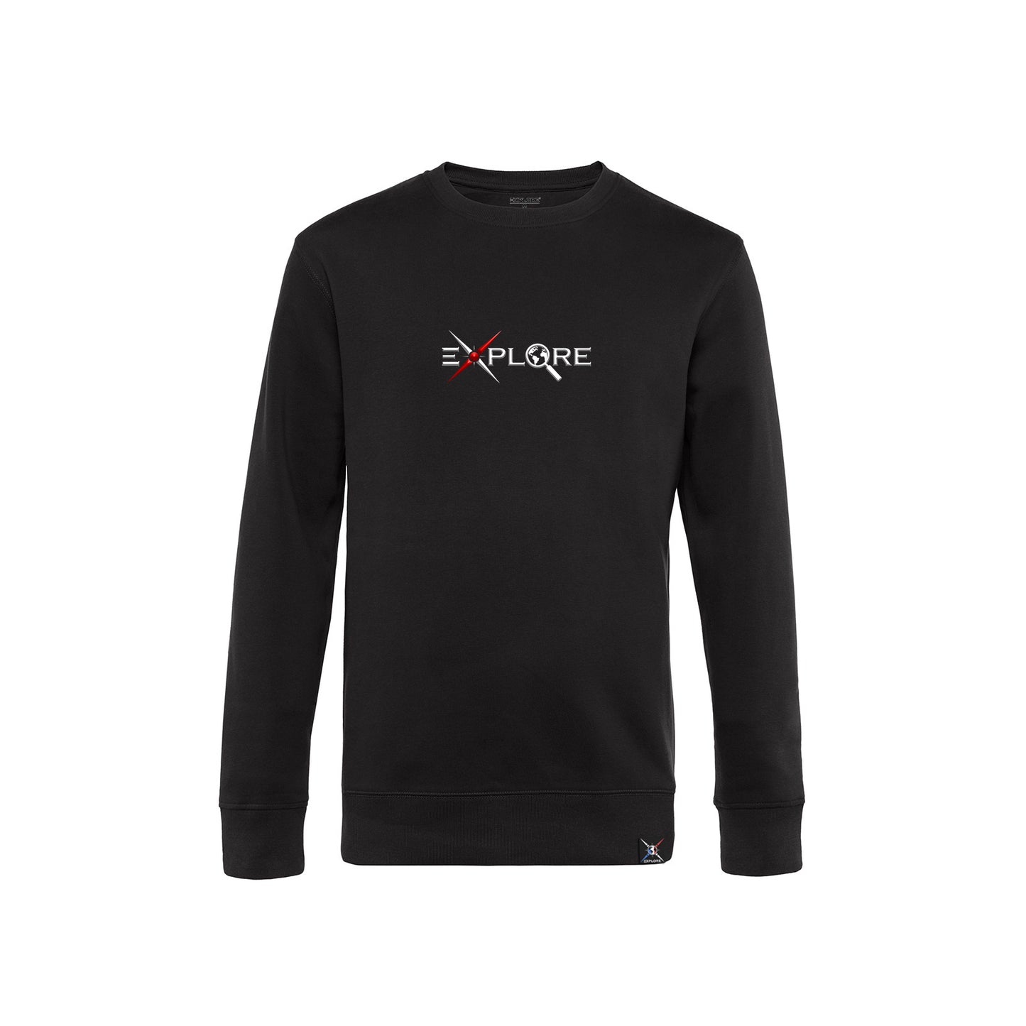 Sweat brodé Explorer (Noir)