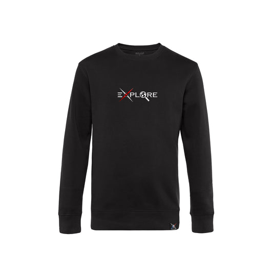 Sweat brodé Explorer (Noir)