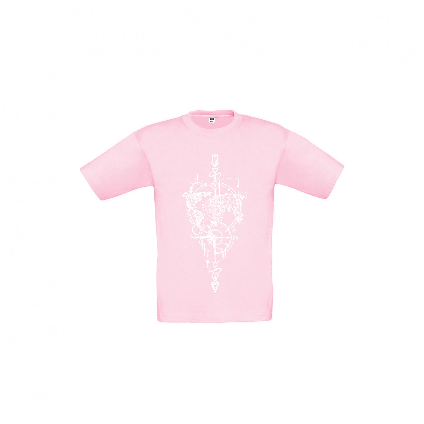 T-Shirt Enfant Time Explorer (Rose Malabar)