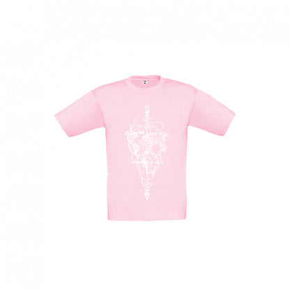 T-Shirt Enfant Time Explorer (Rose Malabar)