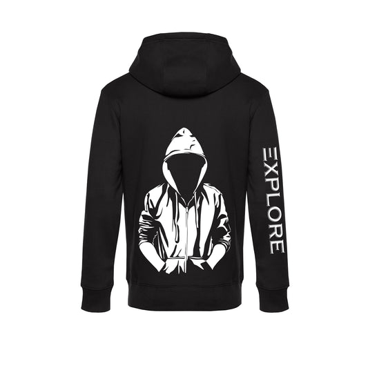 Hoodie Ghost Explorer (Noir)