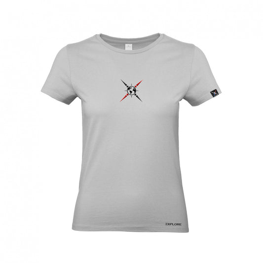 T-shirt Femme Compass (Pacific Grey)