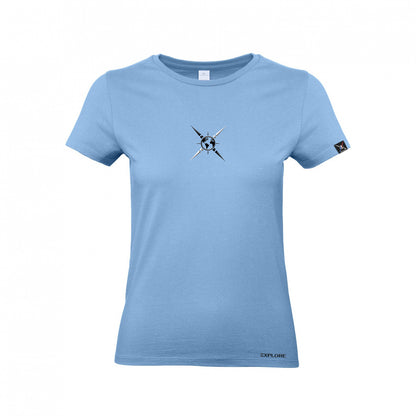 T-shirt Femme Compass (Sky Blue)
