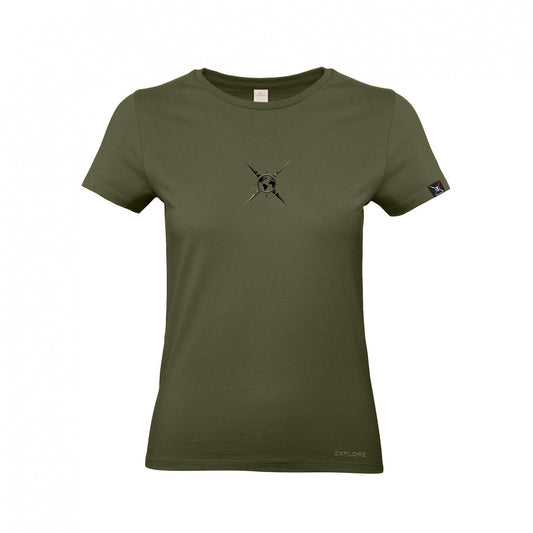 T-shirt Femme Compass (Urban Kaki)