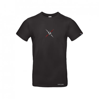 T-shirt Compass (Noir)