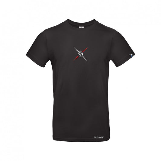 T-shirt Compass (Noir)