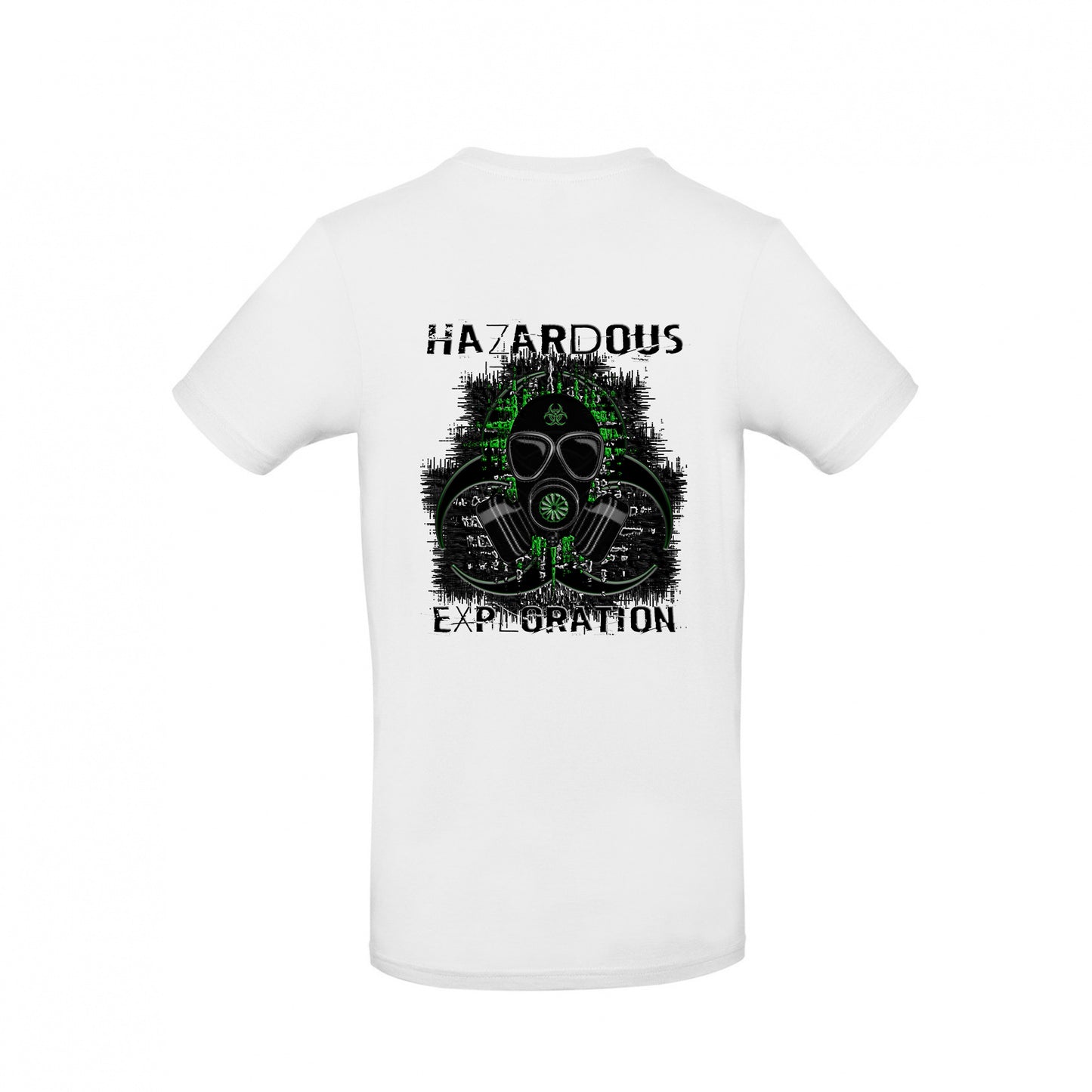 T-shirt Hazardous green (Blanc)