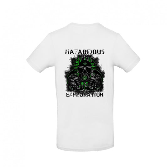 T-shirt Hazardous green (Blanc)