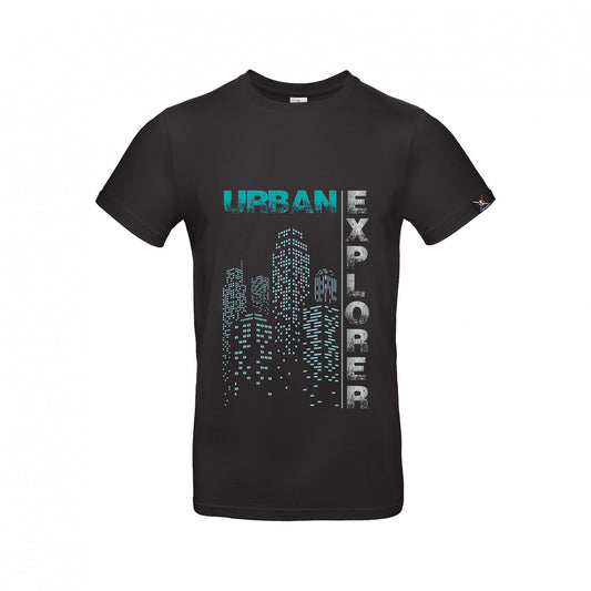 T-shirt Urban Explorer (Black Azur)